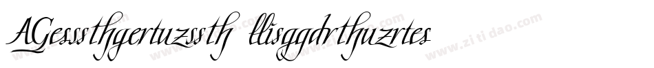 Bestbrust ligature字体转换